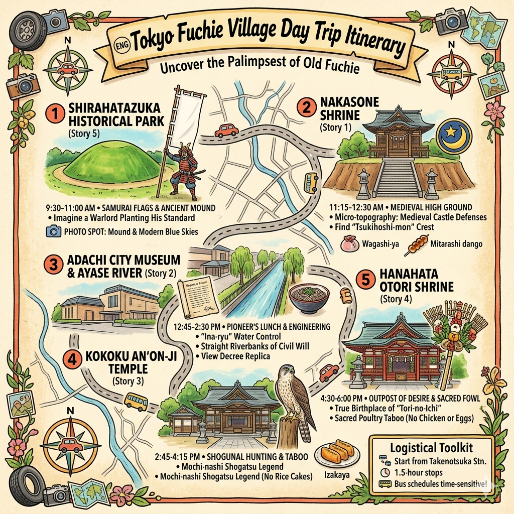 Tokyo Fuchie Village Day Trip Itinerary