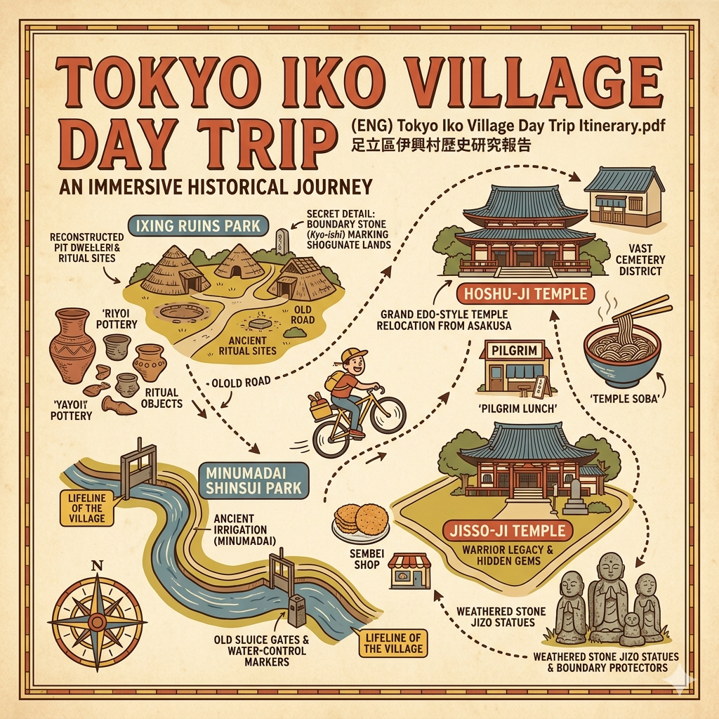 Tokyo Iko Village Day Trip Itinerary