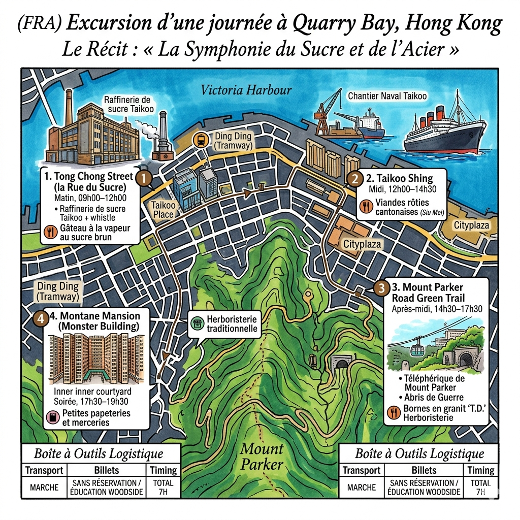 Excursion d'une journée à Quarry Bay, Hong Kong