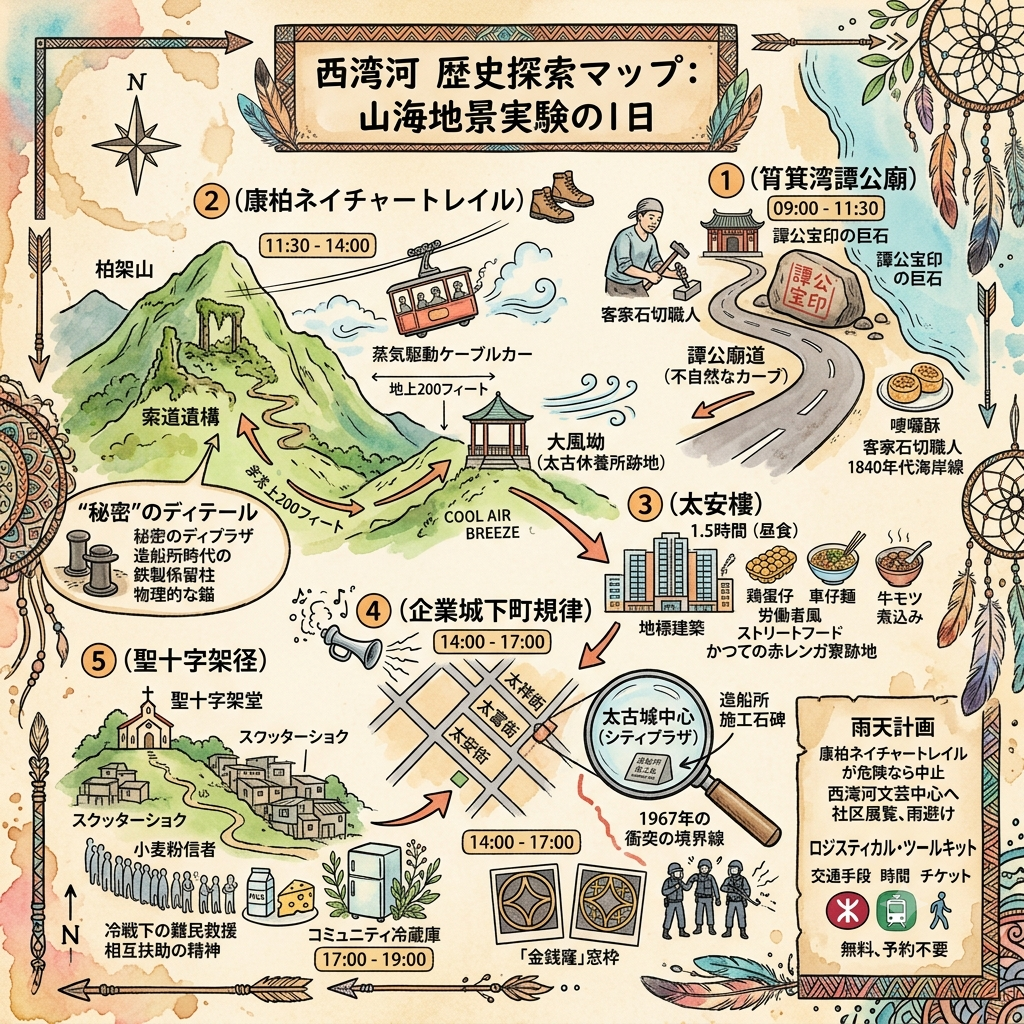 香港西湾河日帰り旅行プラン