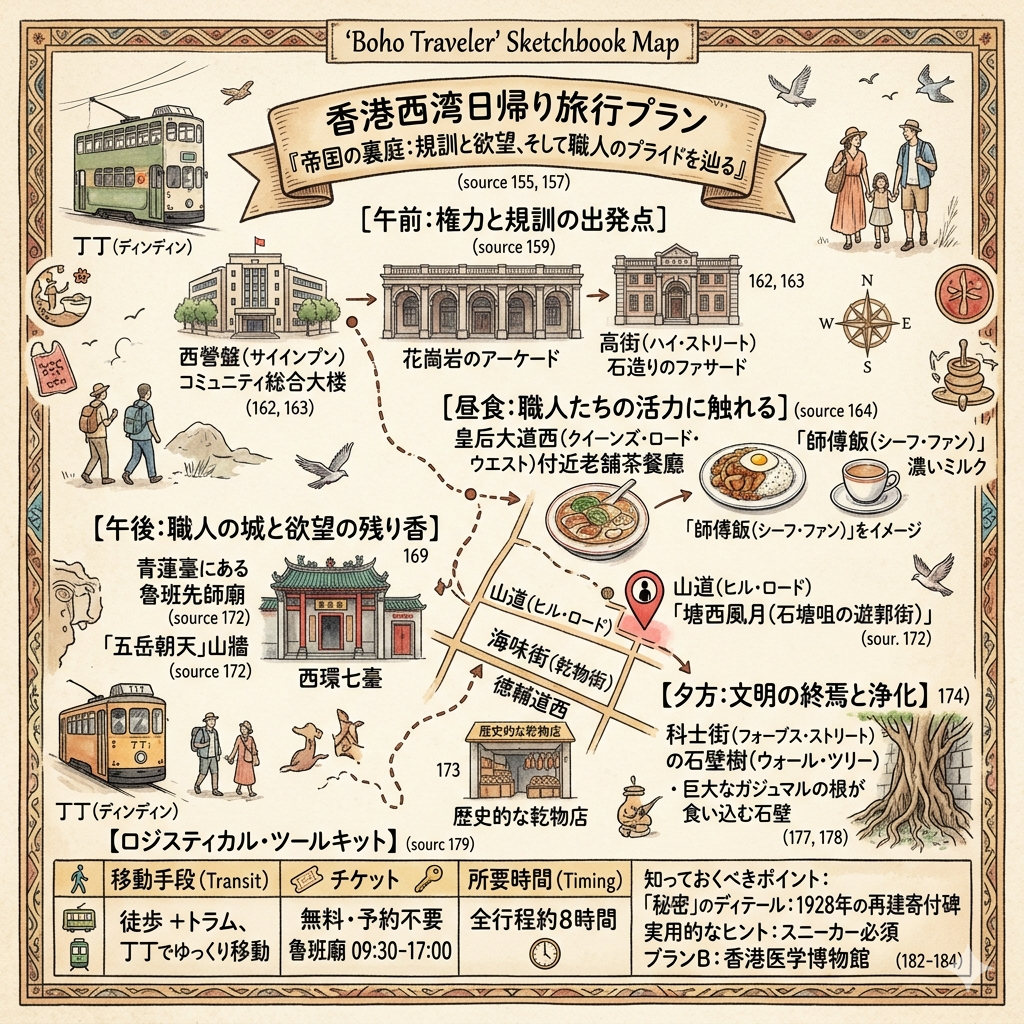 香港西湾日帰り旅行プラン