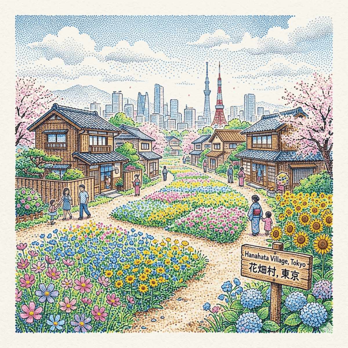 Hanahata-mura 花畑村