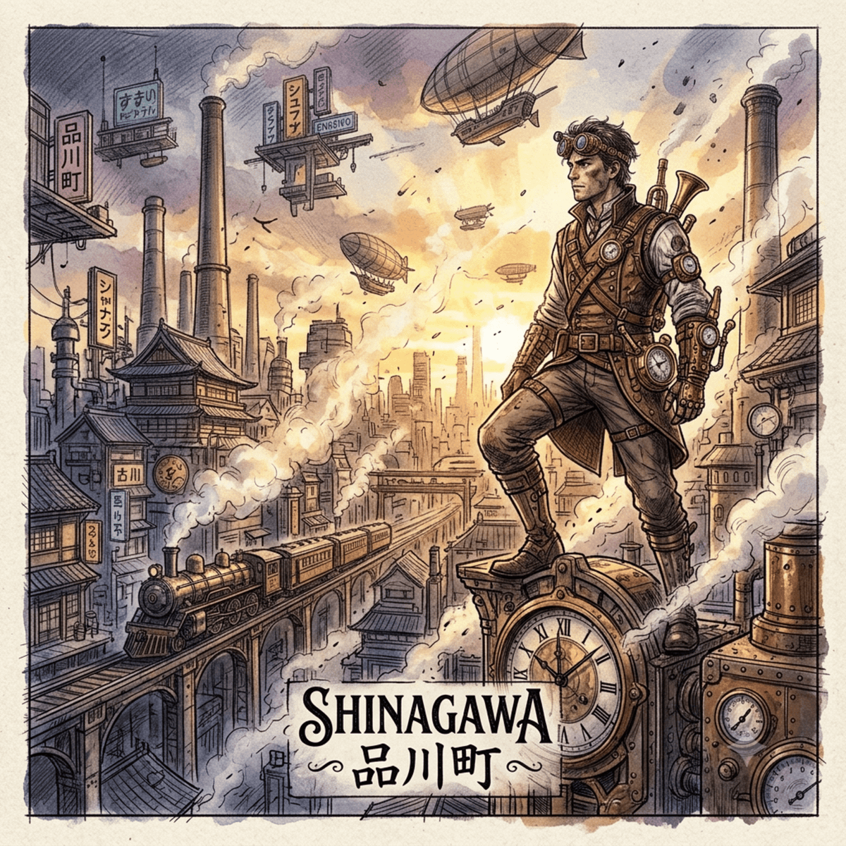 Shinagawa ku 品川町