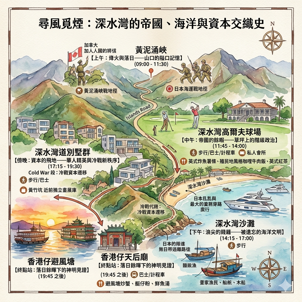 尋風覓煙：深水灣的帝國、海洋與資本交織史