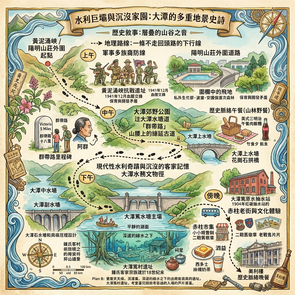 水利巨壩與沉沒家園：大潭的多重地景史詩