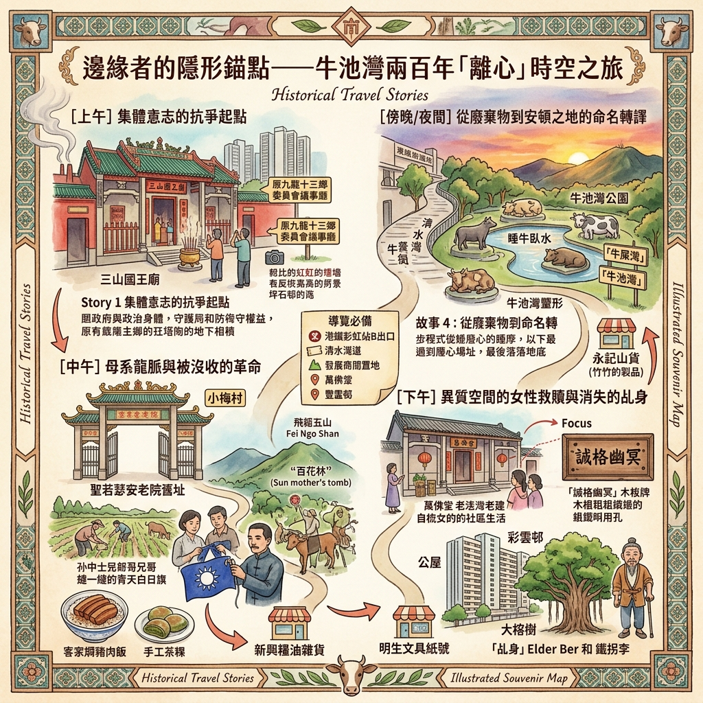 導覽主題：邊緣者的隱形錨點——牛池灣兩百年「離心」時空之旅