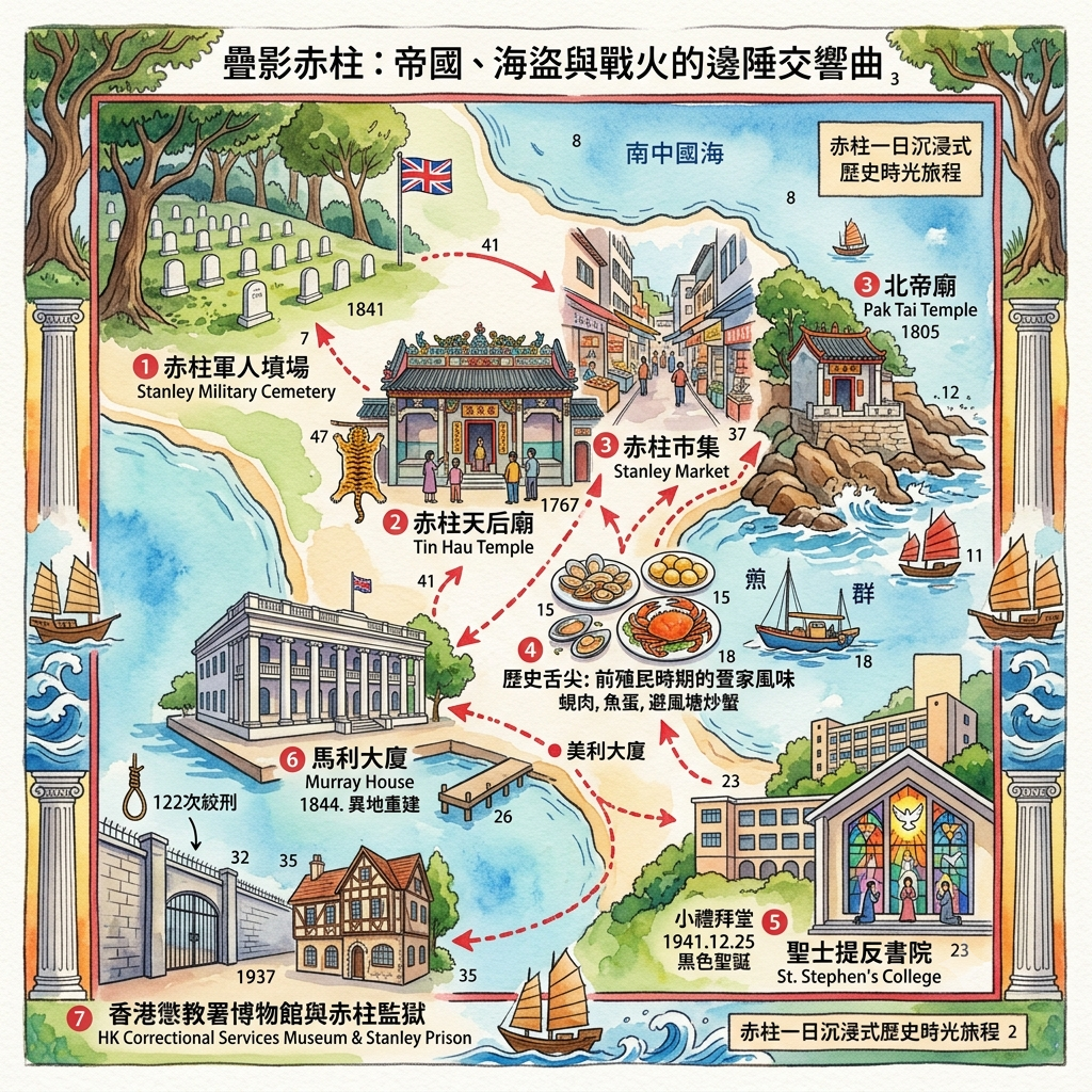 疊影赤柱：帝國、海盜與戰火的邊陲交響曲