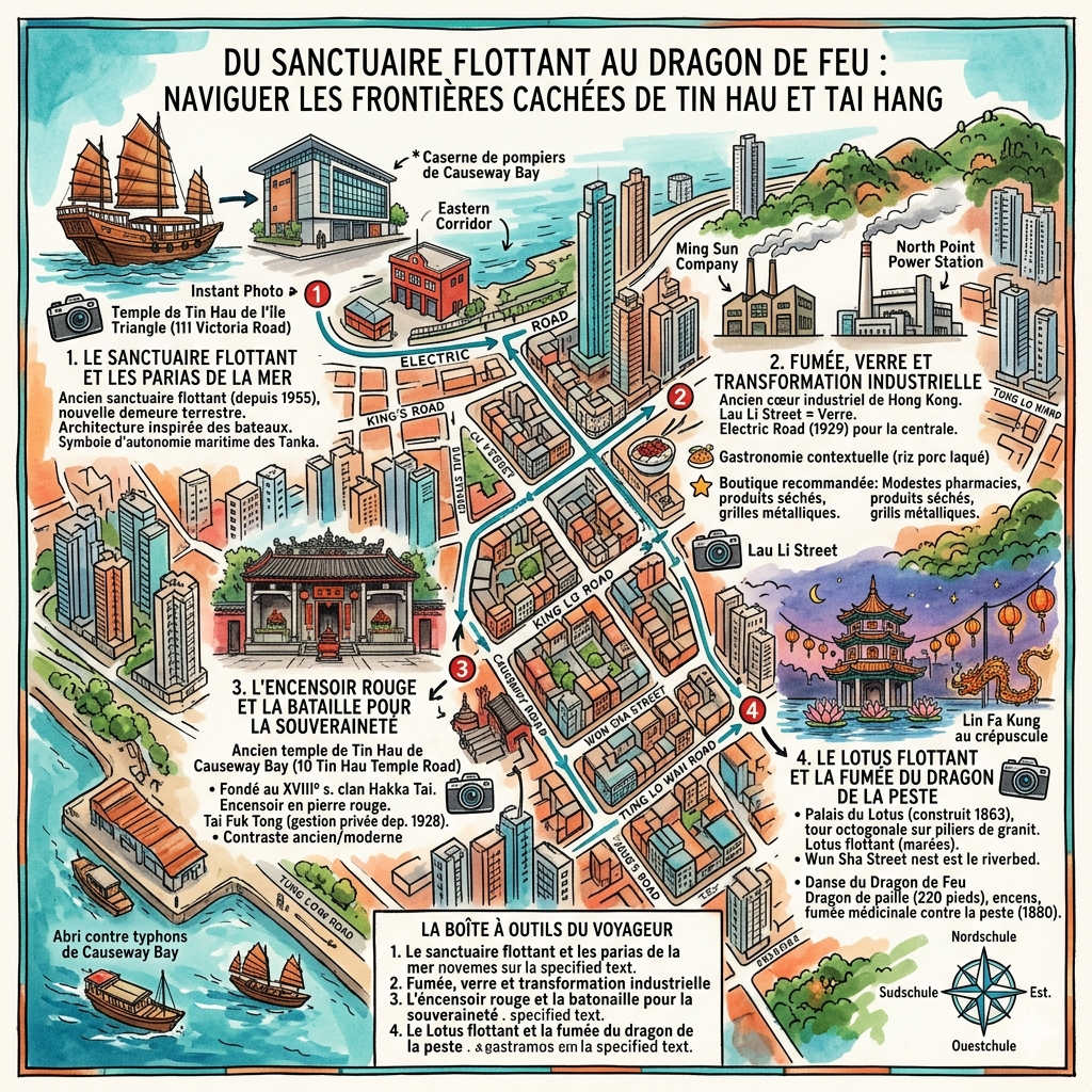 Du sanctuaire flottant au dragon de feu _ naviguer les frontières cachées de Tin Hau et Tai Hang