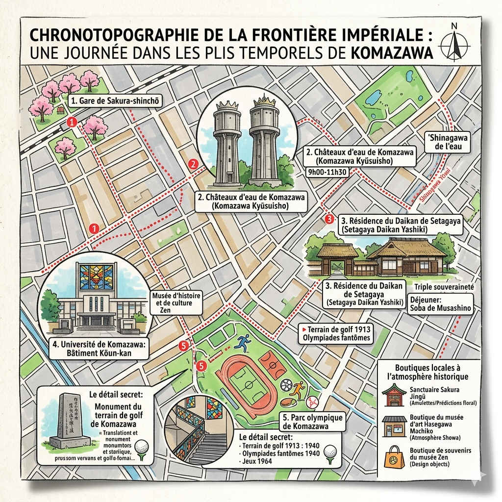 Chronotopographie de la frontière impériale _ Une journée dans les plis temporels de Komazawa