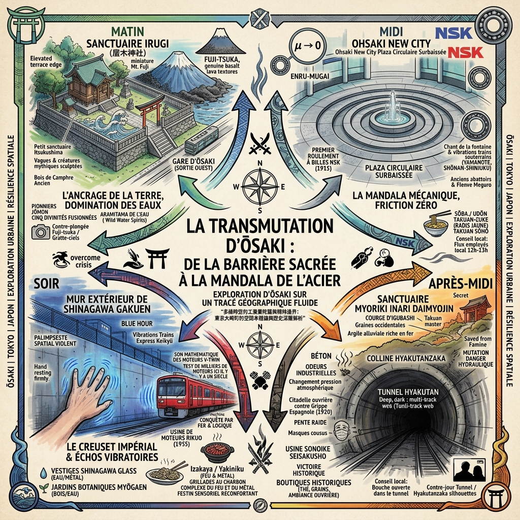 La Transmutation d'Ōsaki _ De la Barrière Sacrée à la Mandala de l'Acier