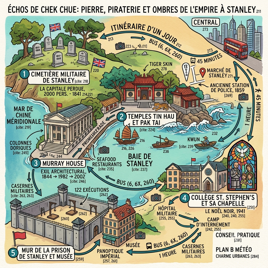 Échos de Chek Chue : Pierre, Piraterie et Ombres de l'Empire à Stanley
