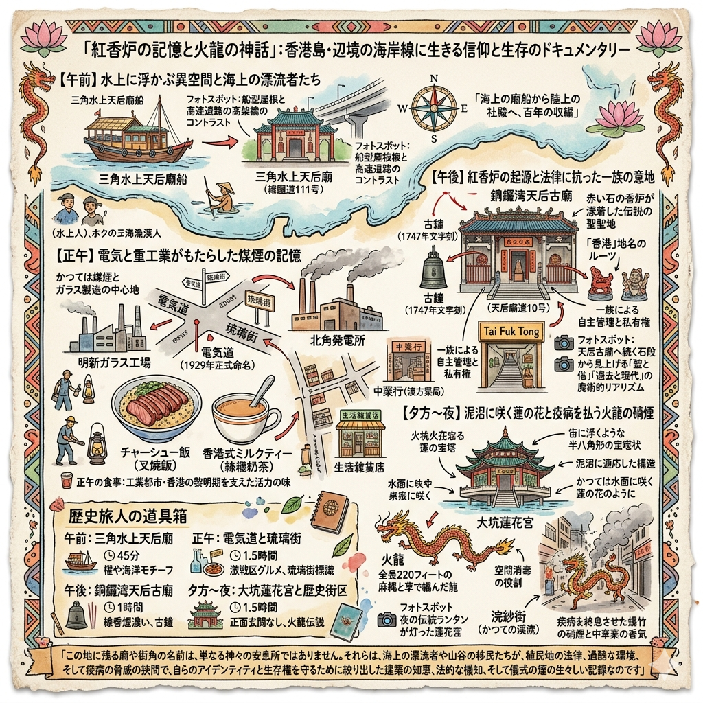 「紅香炉の記憶と火龍の神話」：香港島・辺境の海岸線に生きる信仰と生存のドキュメンタリー