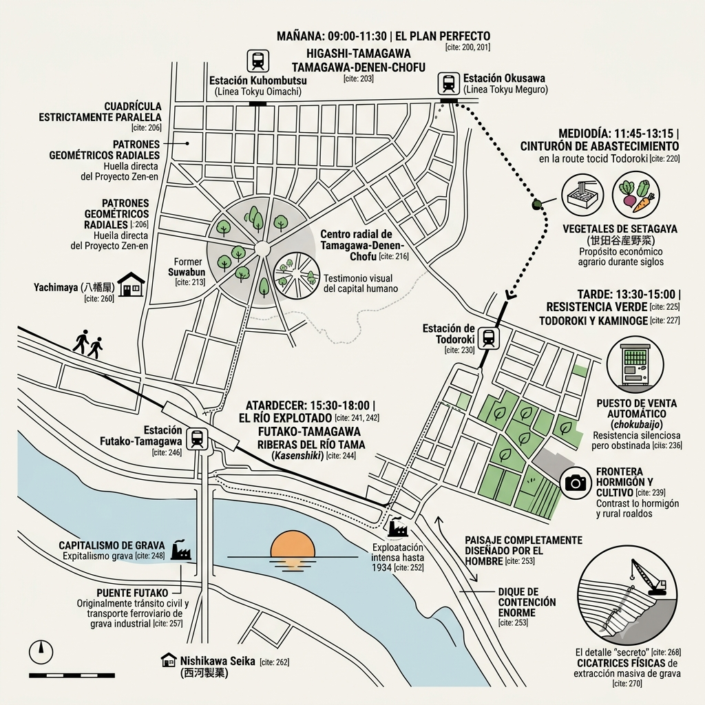 El borde efímero del _Gran Tokio__ Sinfonía de tierra, agua y capital en el Viejo Tamagawa