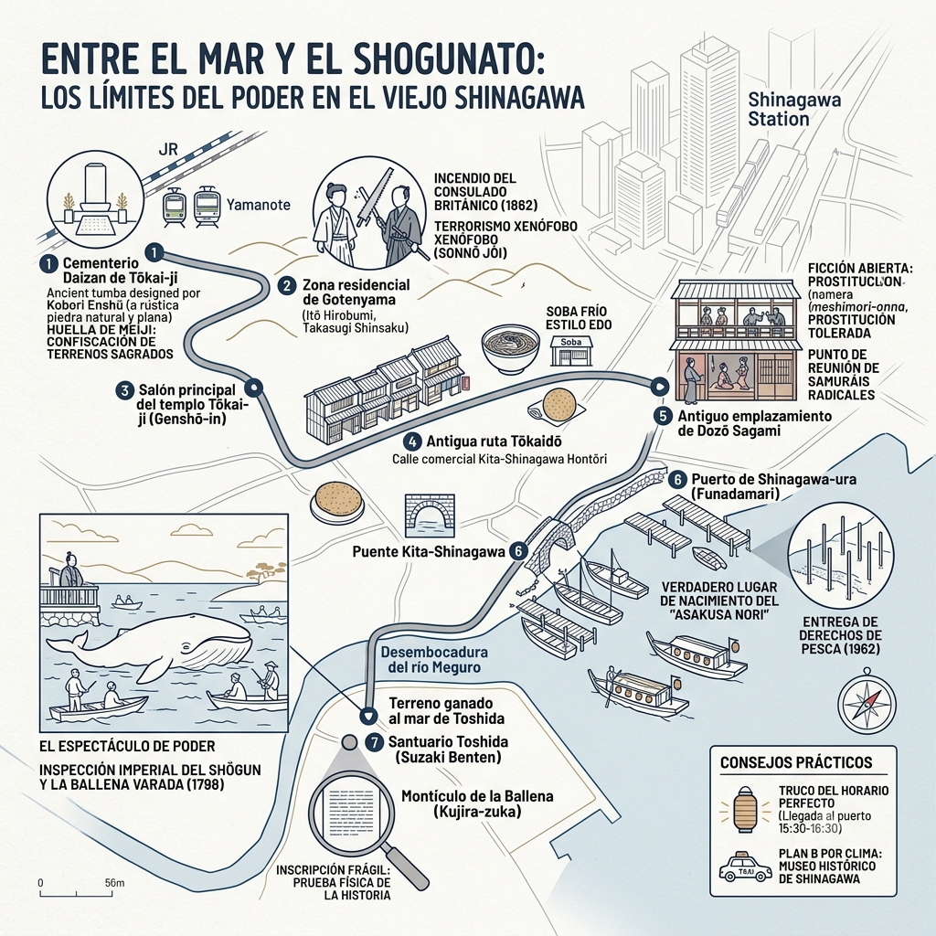 Título narrativo_ Entre el mar y el Shogunato_ Los límites del poder en el viejo Shinagawa