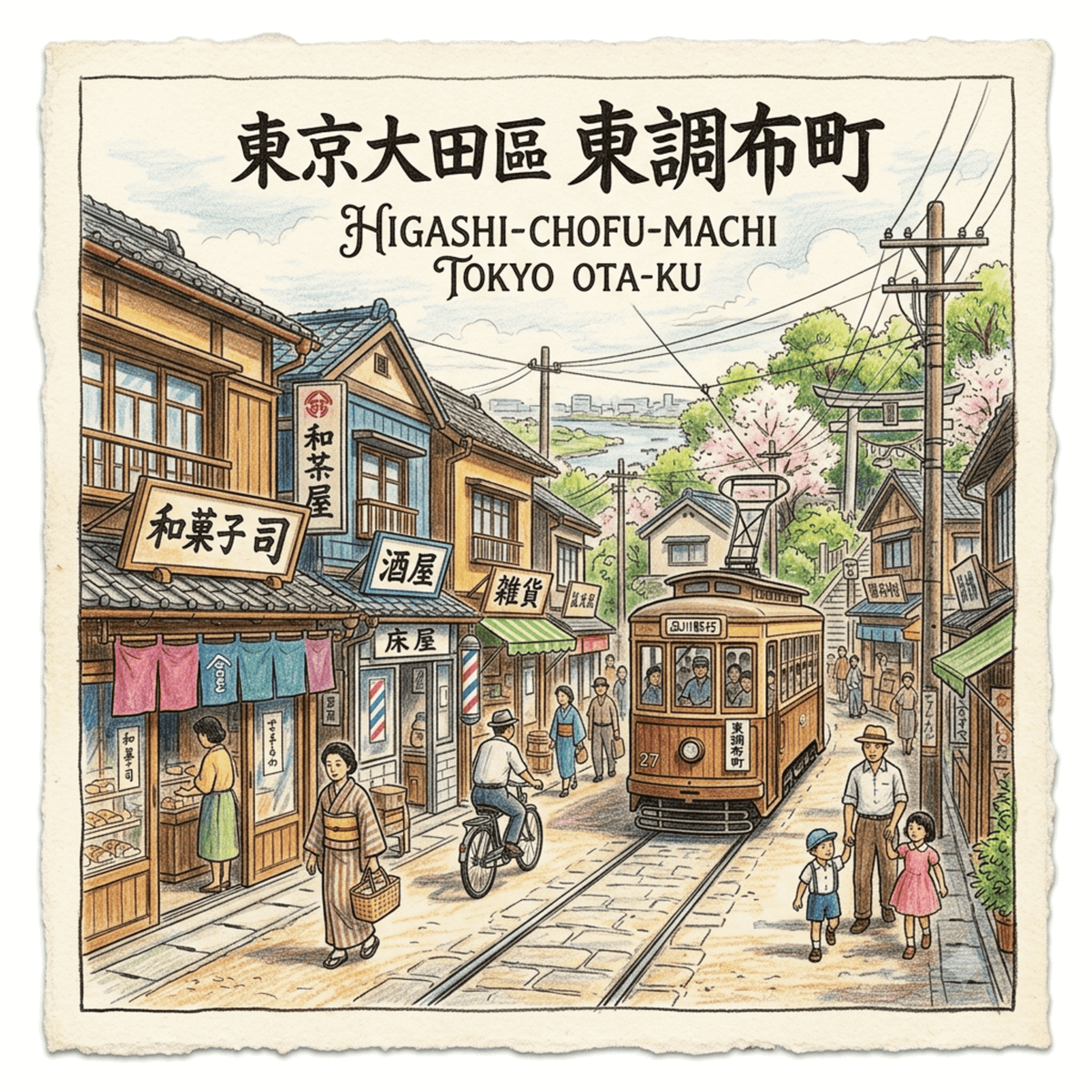 Higashichōfu-machi 東調布町