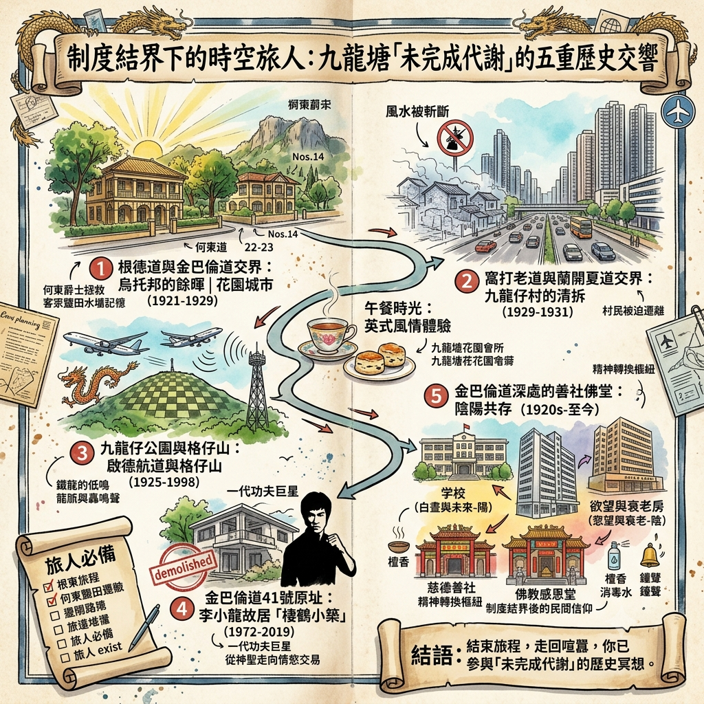 制度結界下的時空旅人：九龍塘「未完成代謝」的五重歷史交響