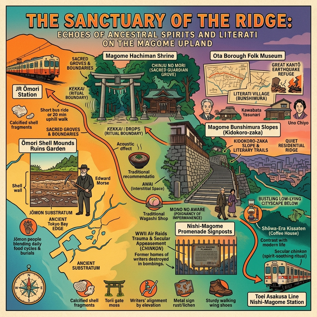 The Sanctuary of the Ridge_ Echoes of Ancestral Spirits and Literati on the Magome Upland