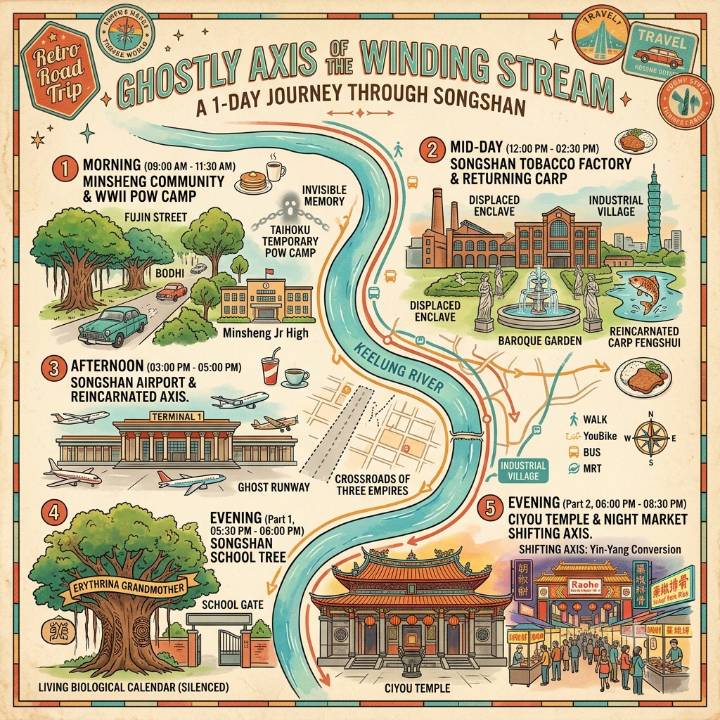 The Ghostly Axis of the Winding Stream_ A 1-Day High-Dimensional Journey Through Songshan