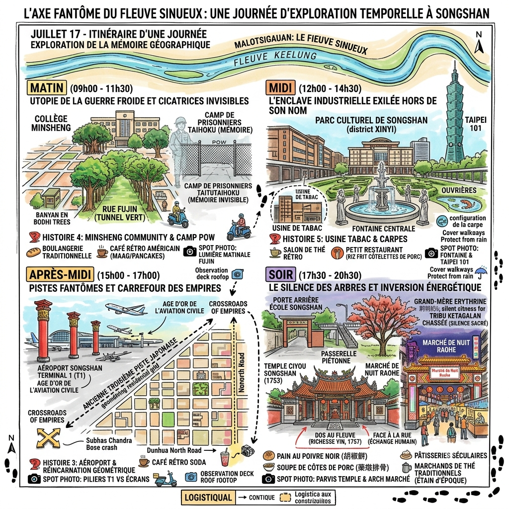 L'Axe Fantôme du Fleuve Sinueux _ Une Journée d'Exploration Temporelle à Songshan