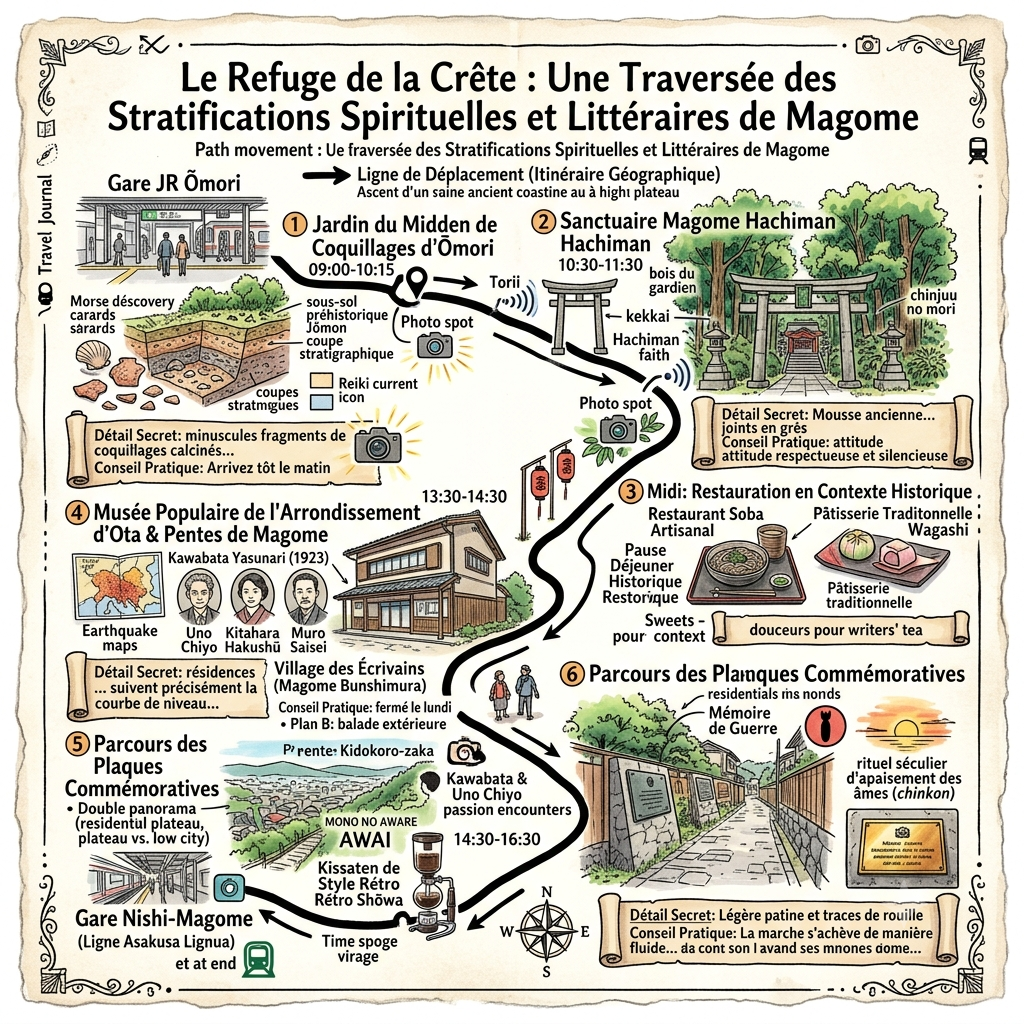 Le Refuge de la Crête _ Une Traversée des Stratifications Spirituelles et Littéraires de Magome