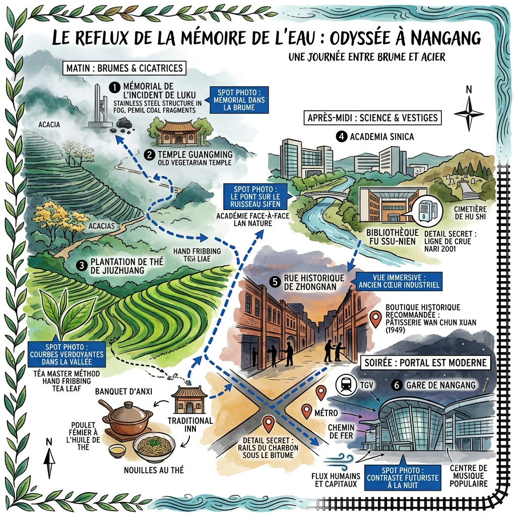 Le Reflux de la Mémoire de l'Eau _ Une Odyssée de la Brume à l'Acier à Nangang