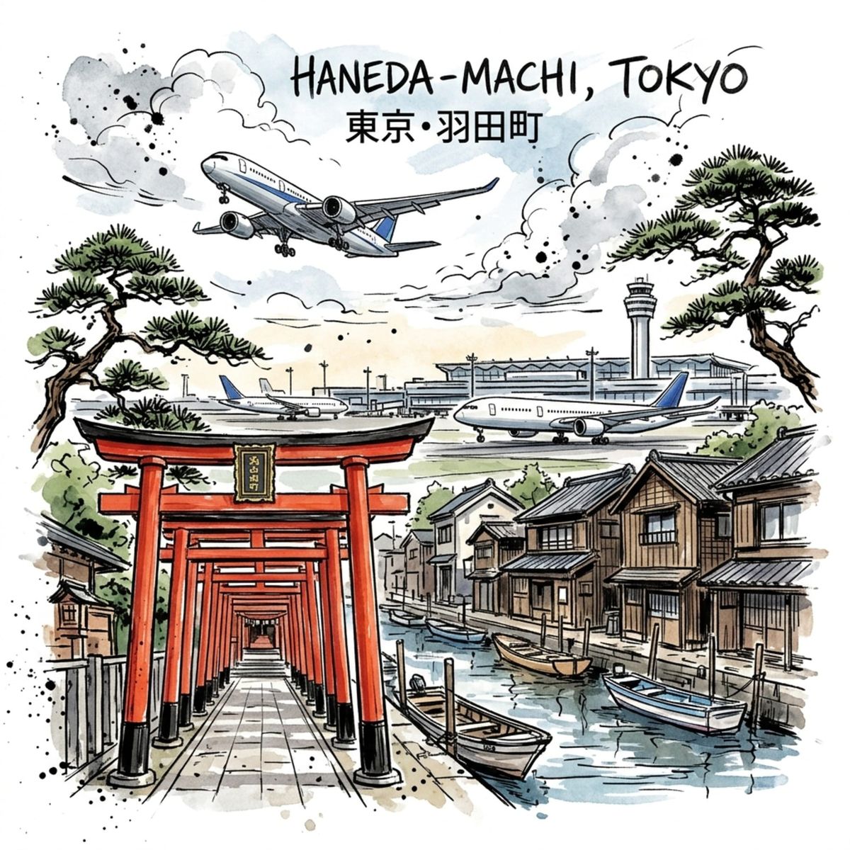 Haneda machi 羽田町