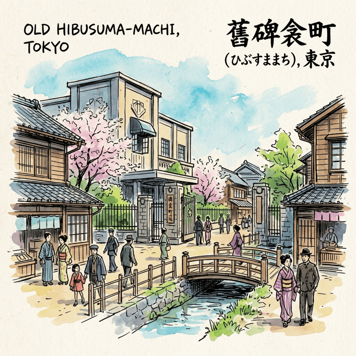 Hibusuma-machi 碑衾町
