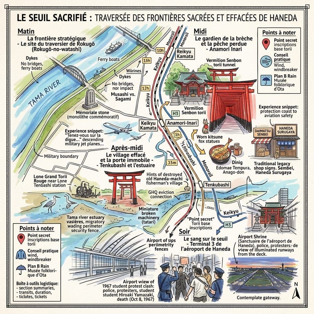 Le Seuil Sacrifié _ Traversée des frontières sacrées et effacées de Haneda