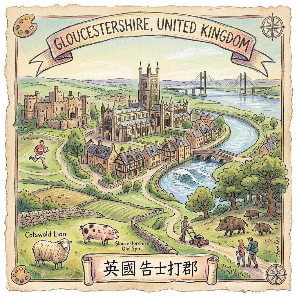 Gloucestershire 告士打郡