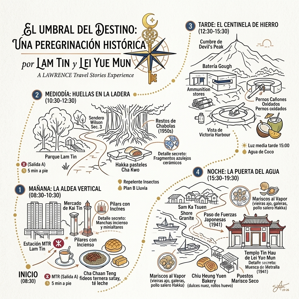 El Umbral del Destino_ Una Peregrinación Histórica por Lam Tin y Lei Yue Mun