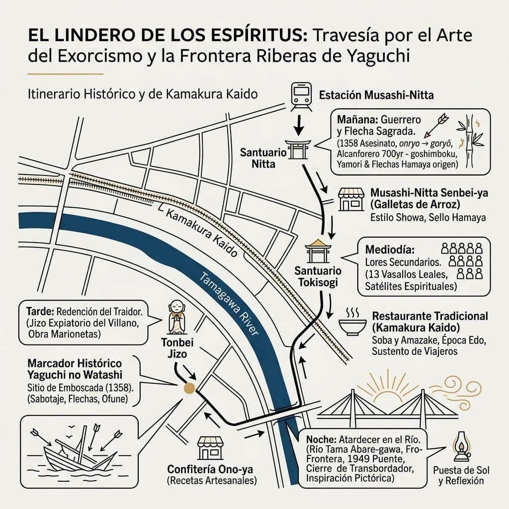 El Lindero de los Espíritus_ Travesía por el Arte del Exorcismo y la Frontera Riberas de Yaguchi