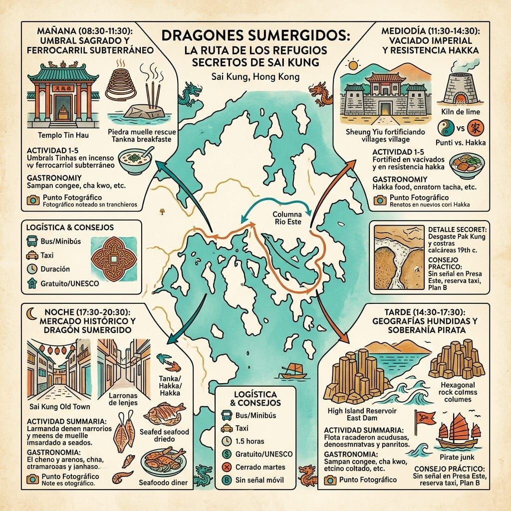 Dragones Sumergidos_ La Ruta de los Refugios Secretos de Sai Kung