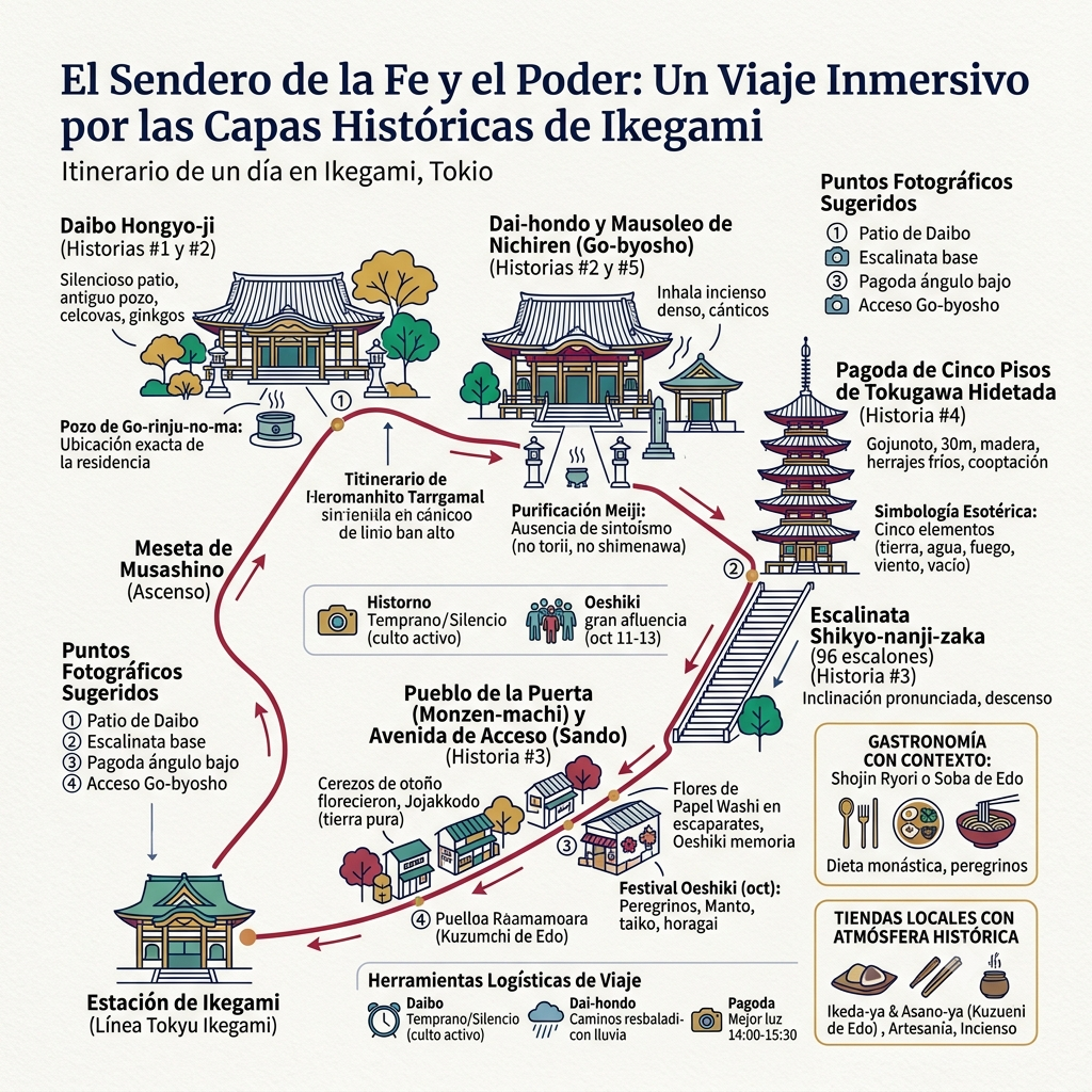 El Sendero de la Fe y el Poder_ Un Viaje Inmersivo por las Capas Históricas de Ikegami