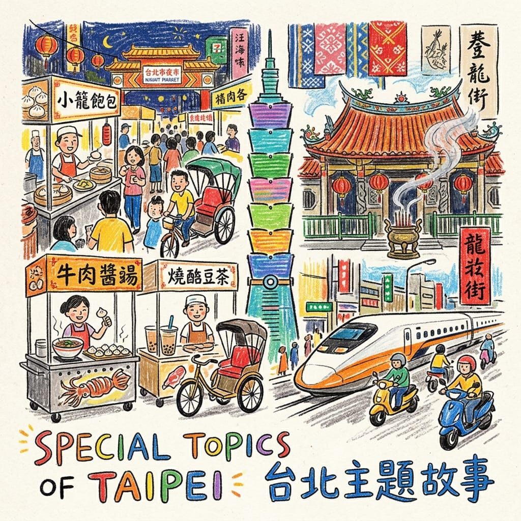 Special Topics of Taipei 台北主題故事