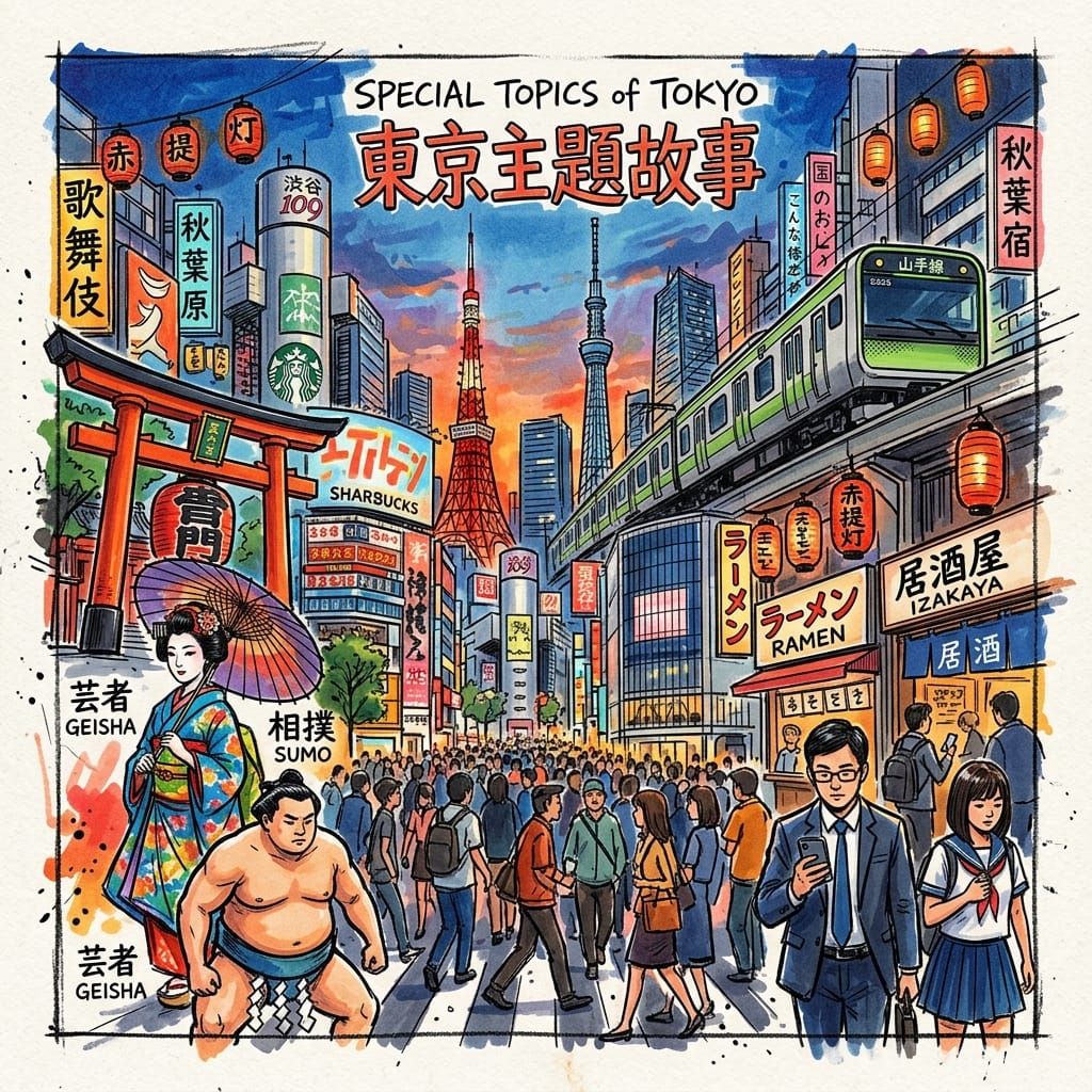 Special Topics of Tokyo 東京主題故事