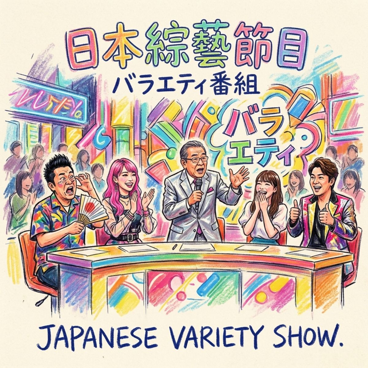 The Sacred Enclosures of Japanese Laughter 日本綜藝節目的神話