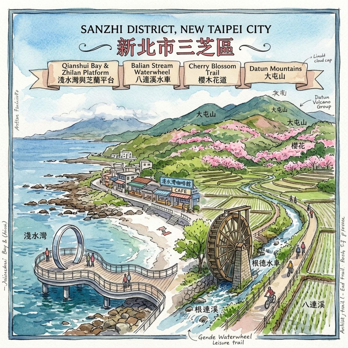 Sanzhi District 三芝區