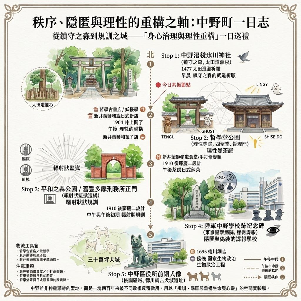 中野町記憶結界：一片土地，四百年的規訓與修行