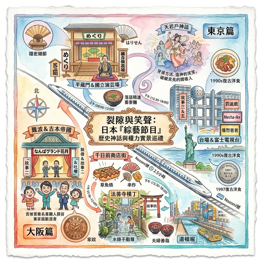 裂隙與笑聲：日本「綜藝節目」的歷史神話與權力實景巡禮