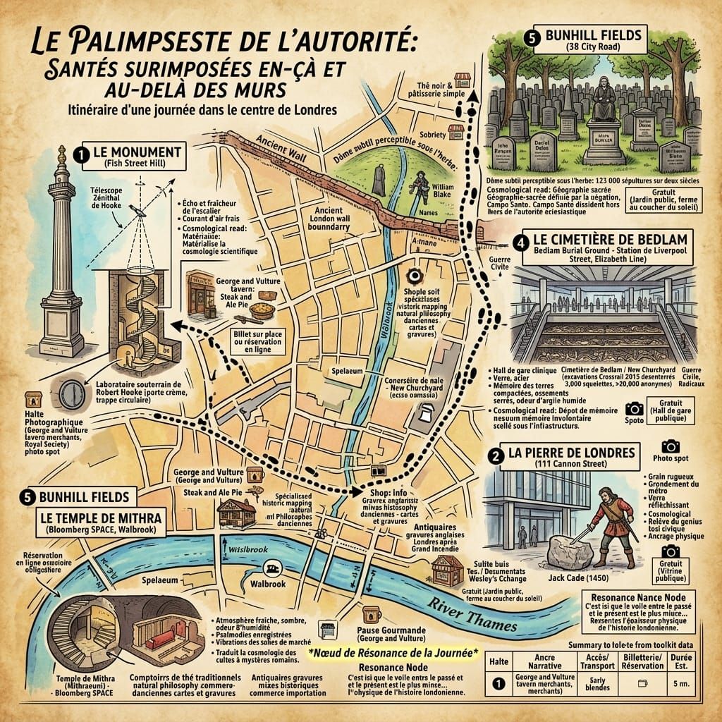 Itinéraire d'une journée dans le centre de Londres