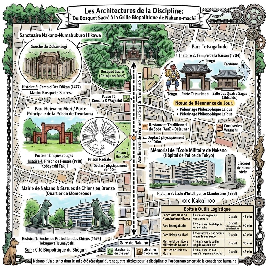Nakano : une dérive dans le quartier de Tokyo que l'État n'a jamais cessé de réquisitionner