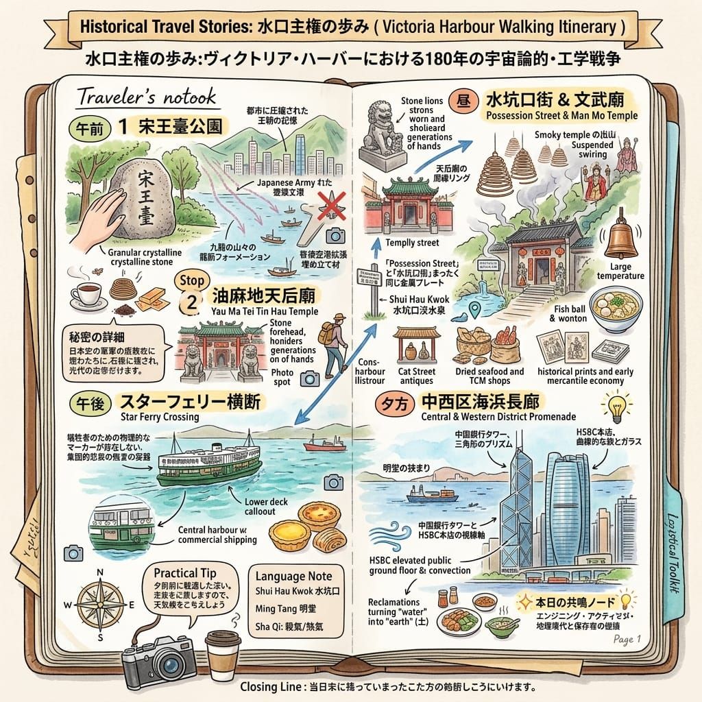 水口主權の歩み：維多利亞港における180年の宇宙論的・工学戦争