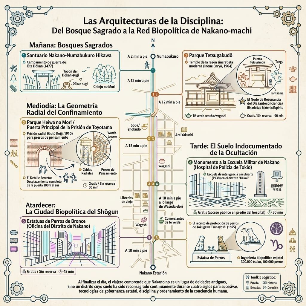 Las Arquitecturas de la Disciplina_ Del Bosque Sagrado a la Red Biopolítica de Nakano-machi