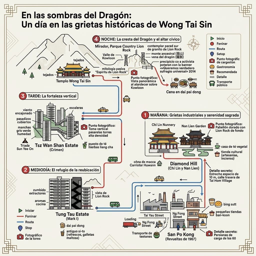 En las sombras del Dragón_ Un día en las grietas históricas de Wong Tai Sin