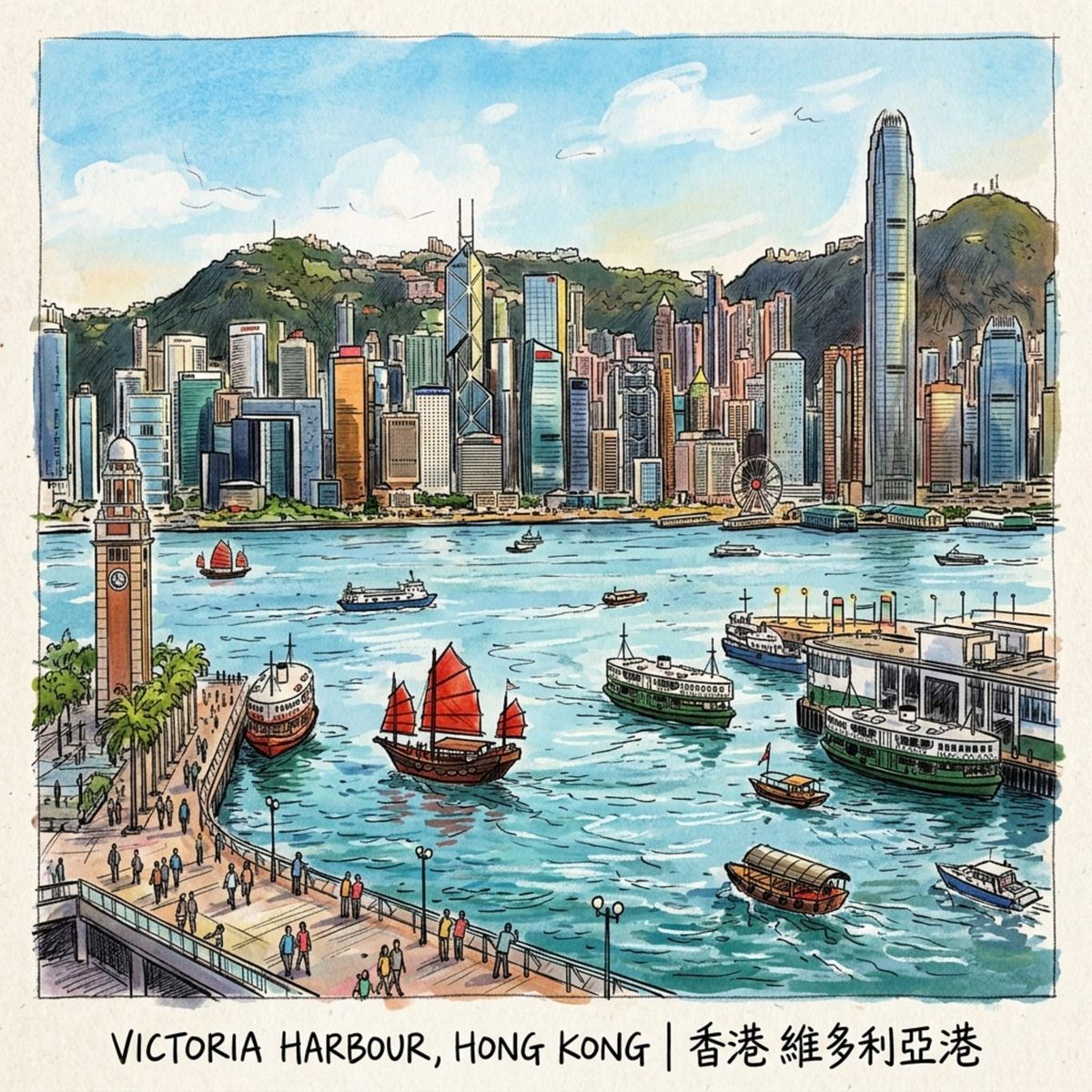 Victoria Habour 維多利亞港
