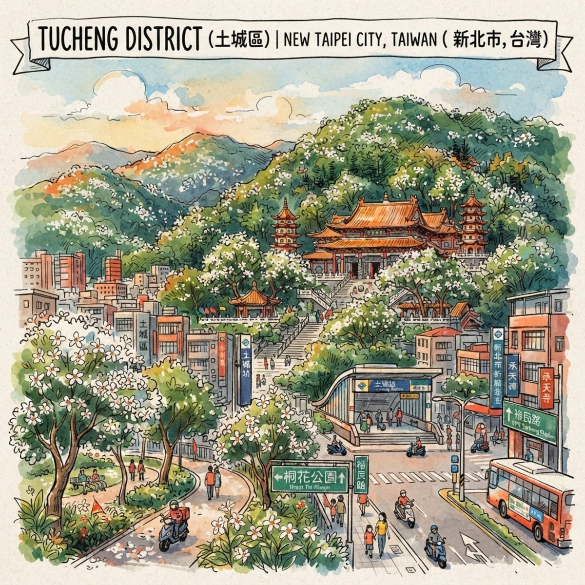 Tucheng District 土城區