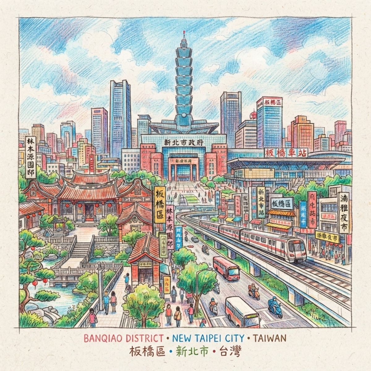 Banqiao District 板橋區