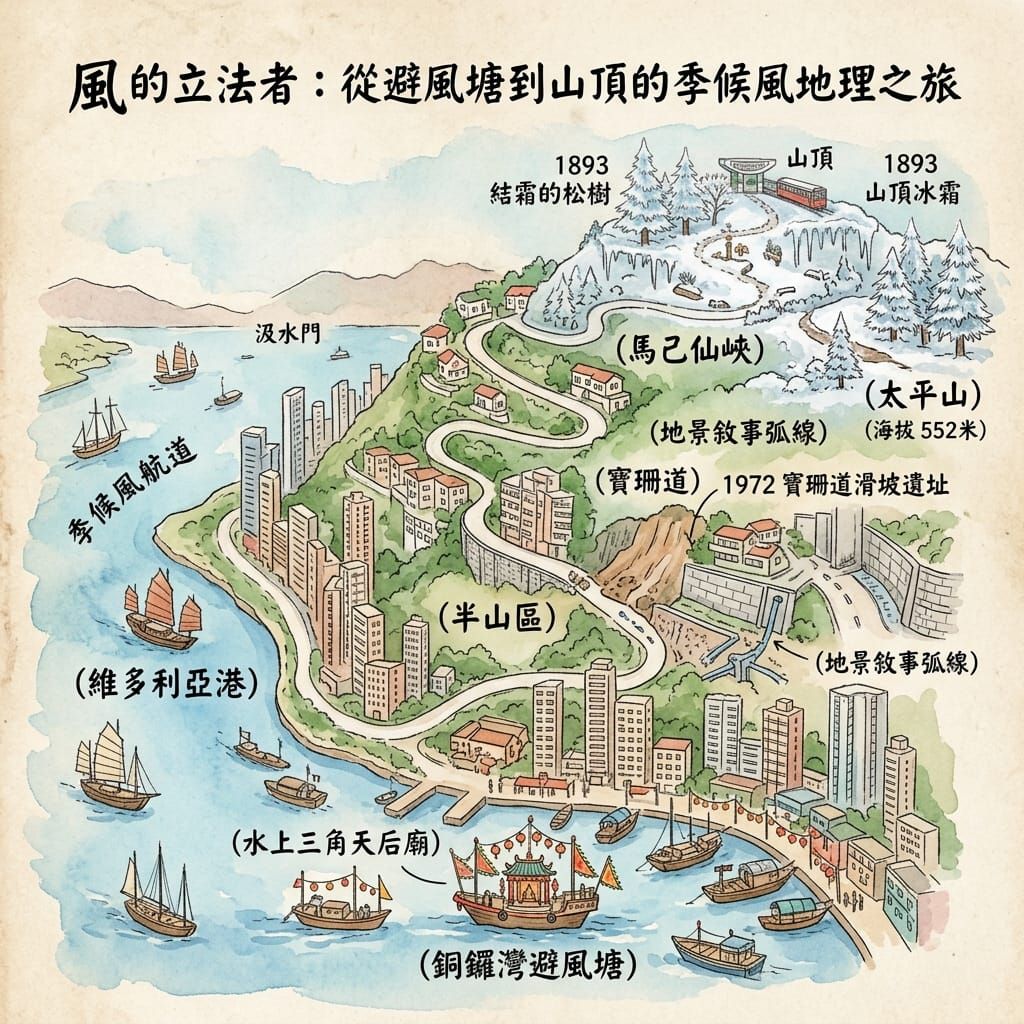 風的立法者：從避風塘到山頂的季候風地理之旅