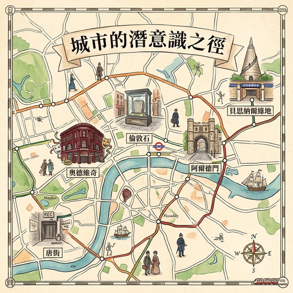 倫敦地鐵：城市所埋葬的，與它仍然顯露之處