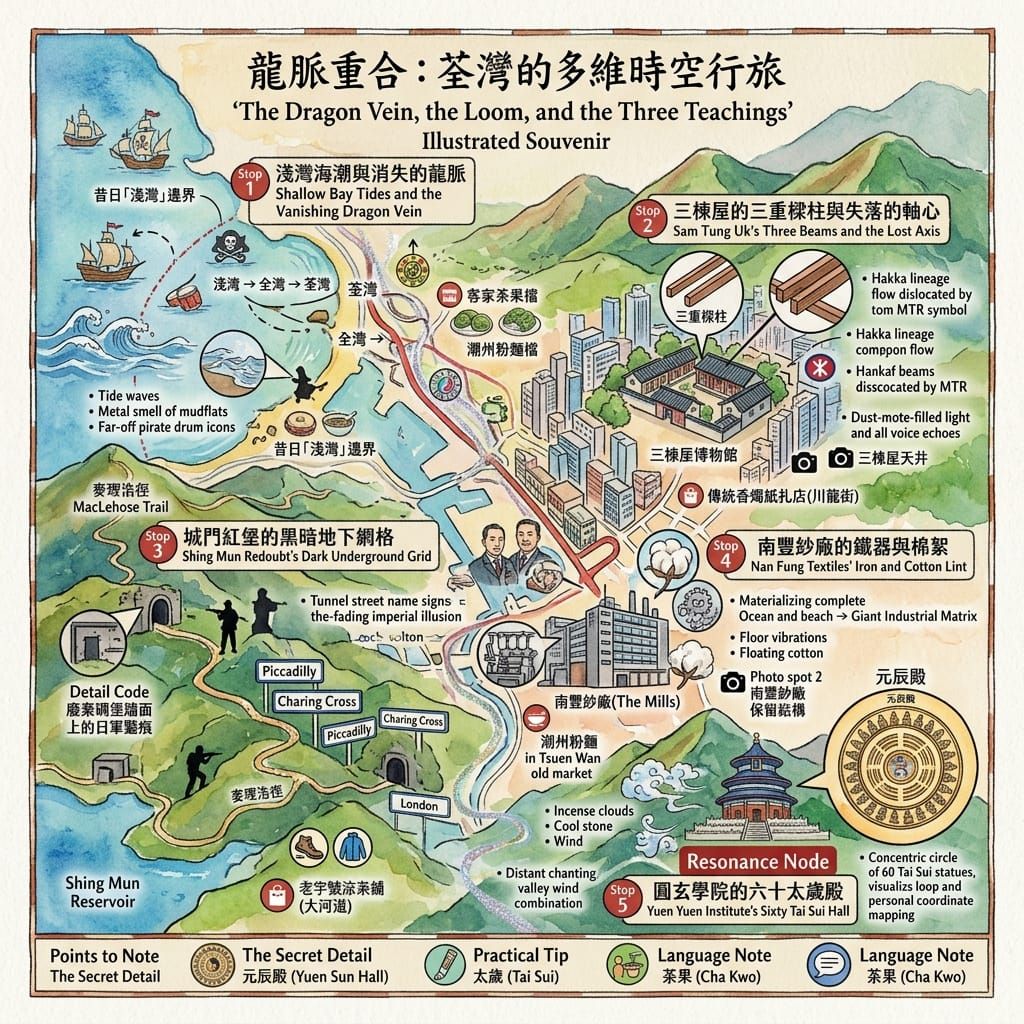 龍脈重合：荃灣的多維時空行旅
